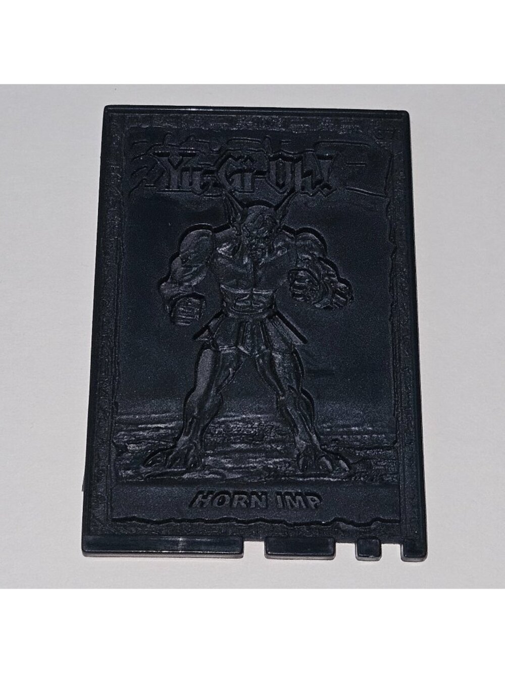 Yu-Gi-Oh Black Plastic Card Horn Imp 1996 Kazuki Takahashi